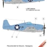 Lf Model C72273 Decals F6F-3 Hellcat (EDU/HAS/ACA/TAM) Pt.II 1/72