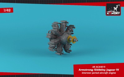 Armory ARACA4819 &quot;Jaguar&quot;-IV aircraft engine 1/48