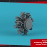 Armory ARACA4819 "Jaguar"-IV aircraft engine 1/48