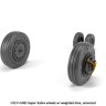 Armory ARAW32303 North-American F-100D Super Sabre wheels with weighted tires/tyres 1/32