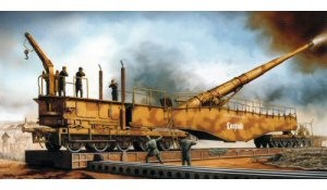 Trumpeter 00207 Германское 280мм Ж/Д орудие К 5 &quot;Леопольд&quot; 1/35