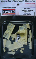 Kora Model DS72122 Hawker Demon British - Interior set (AZ MOD.) 1/72