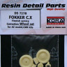 Kora Model DS7278 Fokker C.X Finnish Correct Wheel set (AZ,CMR) 1/72