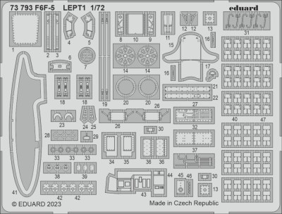 Eduard 73793 SET F6F-5 (EDU) 1/72