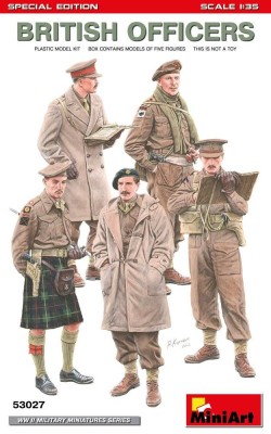 Miniart 53027 British Officers, Special Edition (5 fig.) 1/35