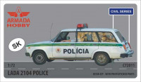 Armada Hobby C72011 LADA/VAZ 2104 Police 1/72
