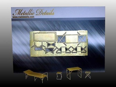 Metallic Details MD7209 Set for the interior of the tent. Type 1 1/72