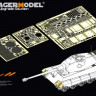 Voyager Model PE35426 King Tiger Porsche Turret V1 (For TAKOM 2096) 1/35