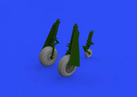 Eduard 648494 BRASSIN 1/48 P-51D wheels diamond tread (EDU)