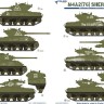 Colibri decals 72140 M4A2 Sherman (76) - in Red Army II 1/72