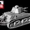 First To Fight 72107 Renault R39 with SA38 cannon with 'tail' 1/72