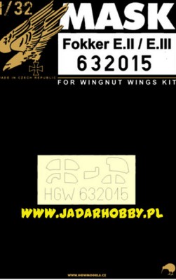 HGW 632015 Fokker E.II/E.III маска 1/32
