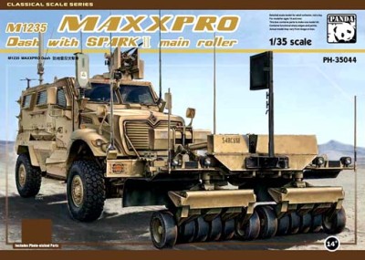 Zimi Model PH35044 M1235 MAXXPRO Dash with SPARK II Mine Roller 1/35
