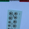 4+ Publications DMK-14430 1/144 Decals Italian AF WWII insignia Black (2x)