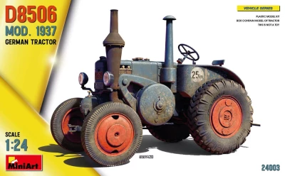 Miniart 24003 German Tractor D8506 Mod. 1937 1/24