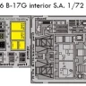 Eduard 73376 SET B-17G interior S.A. 1/72