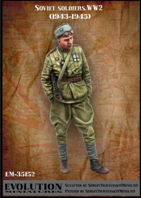 Evolution Miniatures 35152 Soviet soldier, WW2 1943-45 1/35