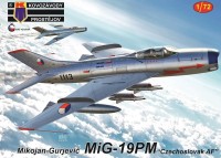 Kovozavody Prostejov 72390 MiG-19PM 'Czechoslovak AF' (3x camo) 1/72