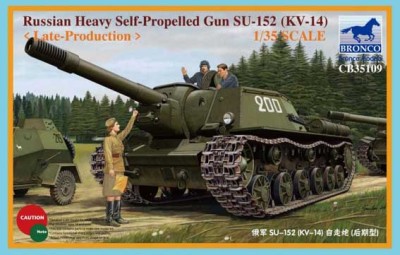 Bronco CB35109 Russian Self-Propelled Su-152 (KV-14) 1/35