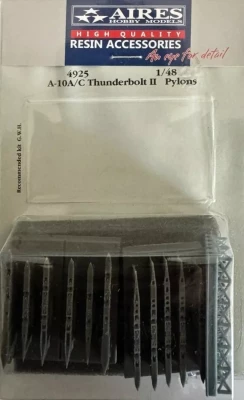 Aires 4925 A-10A/C Thunderbolt II pylons (GWH) 1/48