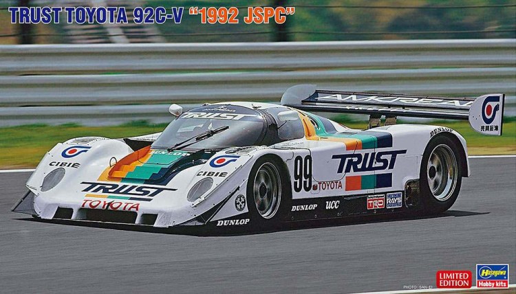 Hasegawa 20746 Гоночный автомобиль Trust Toyota 92C-V «1992 JSPC» (Limited Edition) 1/24