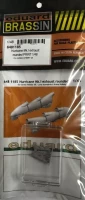 Eduard 6481185 BRASSIN Hurricane Mk.I exh.rounded (ARMA H.) 1/48