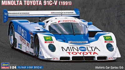 Hasegawa 21156 MINOLTA TOYOTA 91C-V 1/24