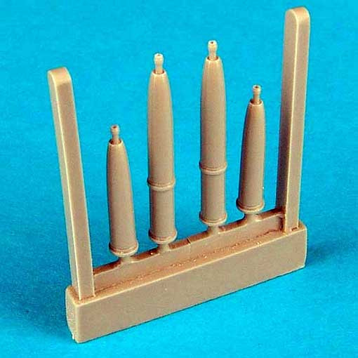 QuickBoost QB48064 Spitfire F Mk. 22 cannon barels 1/48