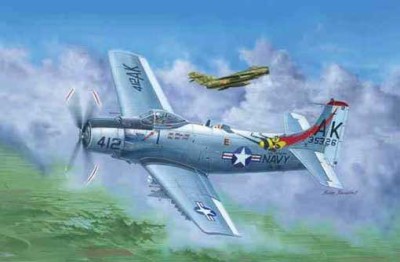 Trumpeter 02253 A-1H AD-6 Skyraider 1/32