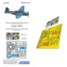 Микродизайн 072073 Grumman TBM-3 Avenger (Hobby Boss) цветные приборные доски 1/72