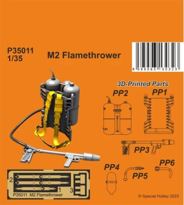 CMK P35011 M2 Flamethrower (3D-Print) 1/35