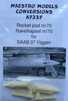 Maestro Models MMCK-7237 1/72 Rocket pod m/70