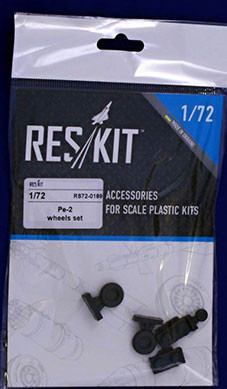 Reskit RS72-0189 Pe-2 wheels (ZVE) 1/72