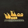 Metallic Details MDR48250 McDonnell F-4J/S Phantom II Landing Gears (designed to be used with Hasegawa kits) (3d-printed) 1/48