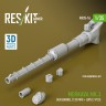 Reskit AV35016 Merkava Mk.3 gun barrel (120 mm)+LWS (HOBBYB) 1/35