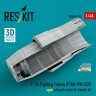 Reskit RSU48-614 F-16 Fight.Falcon (F100-PW-229) exh.noz.(KIN) 1/48