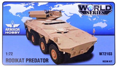 Armada Hobby W72103 ROOIKAT Predator (resin kit) 1/72