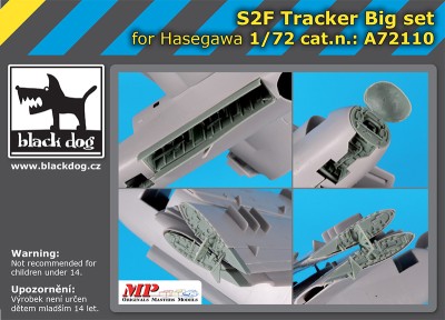 Blackdog A72110 S2F Tracker big set (HAS) 1/72