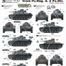 Star Decals STAR35873 Pz.Kpfw.III from Pz.Regiment 3, 2. Panzer Division Ausf.H and Ausf.J. 2. Pz.Division in Germany, Greece and Russia 1940-42 1/35