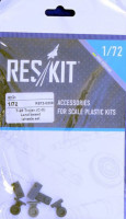 Reskit RS72-0209 T-28 Trojan (C,D) Land based wheels (SWD,HEL) 1/72