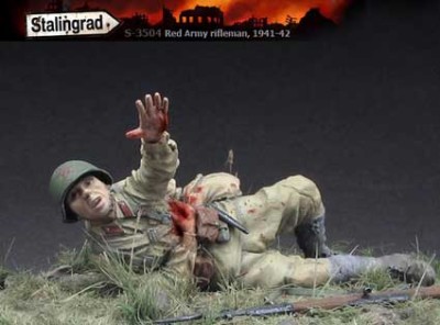 Stalingrad 3504 Пехотинец РККА, раненый