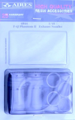Aires 4844 F-4J Phantom II exhaust nozzle (ACAD) 1/48