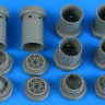 Aires 4844 F-4J Phantom II exhaust nozzle (ACAD) 1/48