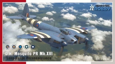 Special Hobby S72452 D.H. Mosquito PR Mk.XVI 'L-R Reconnaissance' 1/72