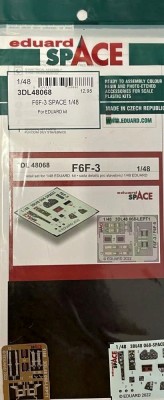 Eduard 3DL48068 F6F-3 SPACE (EDU) 1/48