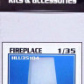 Hauler HLU35104 Fireplace (resin set) 1/35