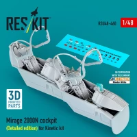 Reskit U48460 Mirage 2000N cockpit (Detailed edition) (KIN) 1/48