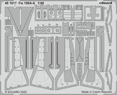 Eduard 481017 SET Fw 190A-6 (EDU)