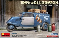 Miniart 38057 Tempo A400 Lieferwagen Milk Delivery Van 1/35
