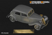 Voyager Model PE35240 Фототравление WWII Citroen Traction 11CV Staff Car (For TAMIYA 35301) 1/35
